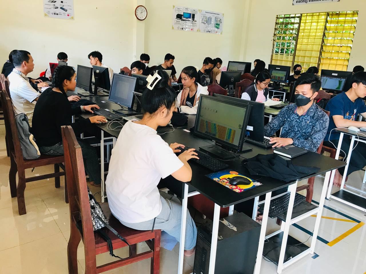 នាយកវិទ្យាស្ថានបណ្តុះបណ្តាលបច្ចេកទេសថា ការបណ្តុះបណ្តាលវគ្គទី១ កំពុងដំណើរការបង្រៀនប្រព្រឹត្តទៅយ៉ាងរលូន