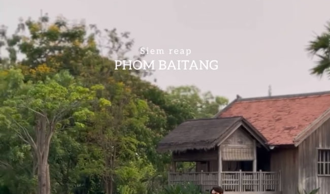 ស្ថាបត្យកម្មខ្មែរបុរាណ ភូមិបៃតងរីសតភូមិស្វាយដង្គុំ សង្កាត់ស្វាយដង្គុំ ក្រុងសៀមរាប