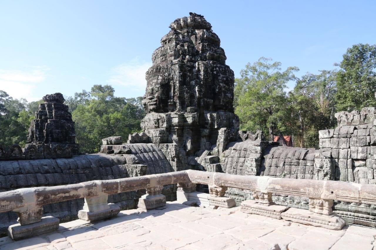 ខឿនរួតទី៣ ជ្រុងនិរតីប្រាសាទបាយ័ន បានបញ្ចប់ការជួសជុលជាស្ថាពរហើយ
