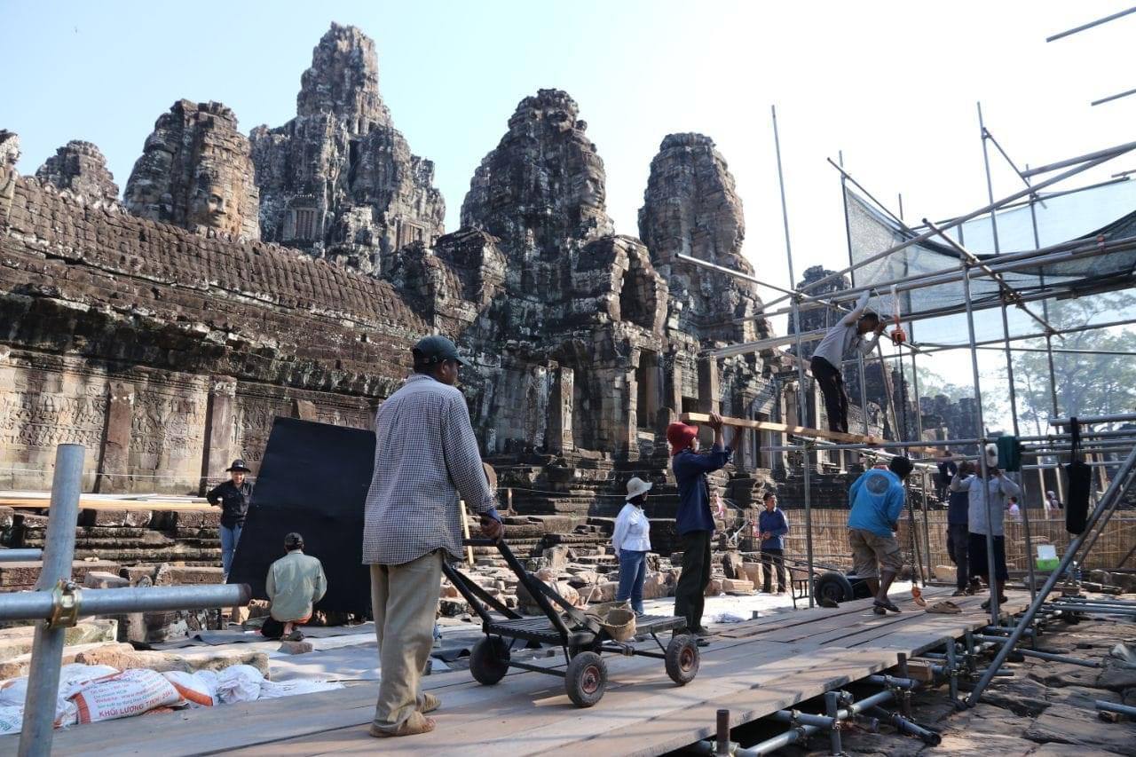 ក្រសួងវប្បធម៌៖ អាជ្ញាធរជាតិអប្សរា ចាប់ផ្ដើមរើគំនរថ្ម និងរៀបចំជួសជុលប្រព័ន្ធបង្ហូរទឹកបុរាណឡើងវិញ នៅប្រាសាទបាយ័ន