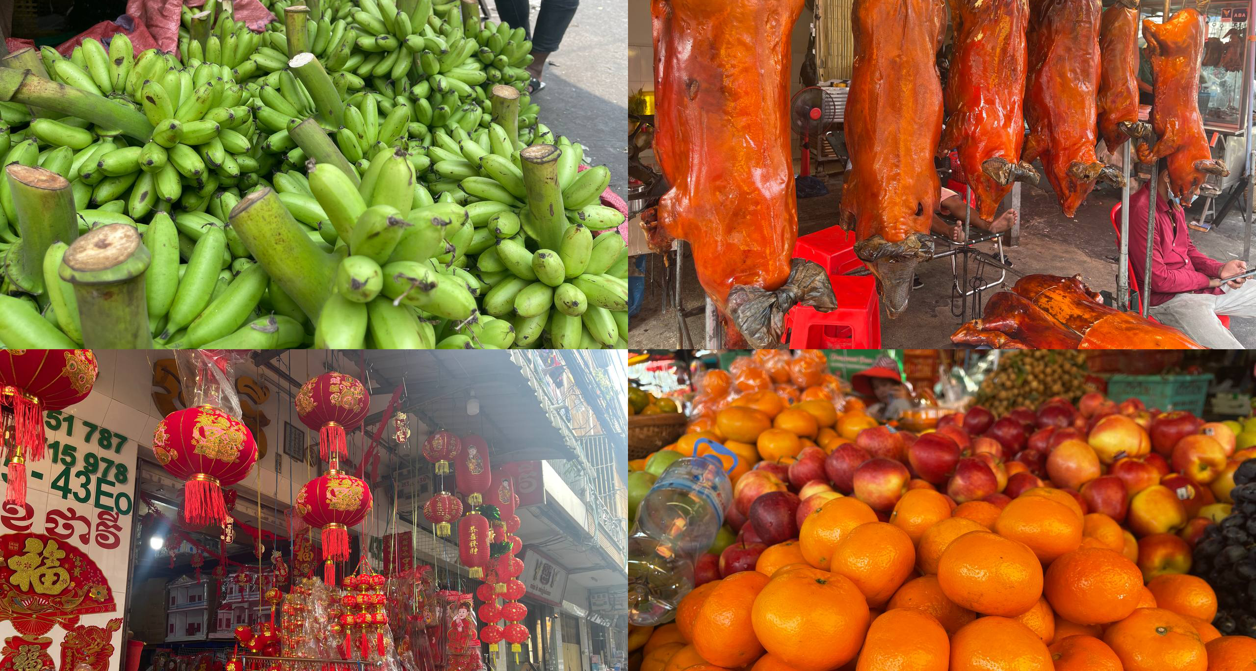 ការលក់ដូរមមាញឹក ខណៈបុណ្យចូលឆ្នាំចិនកាន់តែខិតចូលមកដល់