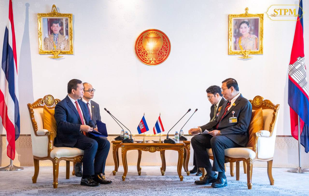 ប្រធានព្រឹទ្ធសភាថៃ៖ ក្រោមការដឹកនាំរបស់សម្ដេចធិបតី ហ៊ុន ម៉ាណែត កិច្ចសហប្រតិបត្តិការរវាងកម្ពុជា-ថៃ នឹងត្រូវបានពង្រឹងនិងពង្រីកបន្ថែមទៀត