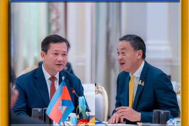 កម្ពុជា-ថៃ ឯកភាពតំឡើងកម្រិតទំនាក់ទំនងទ្វេភាគីពី “ការពង្រឹងភាពជាដៃគូដើម្បីសន្ដិភាព និងវិបុលភាព” ទៅជា “ភាពជាដៃគូយុទ្ធសាស្ត្រ”