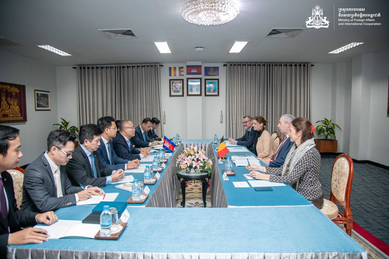 កម្ពុជា-បែលហ្ស៊ិក ប្តេជ្ញាចិត្តក្នុងការពង្រឹងនិងពង្រីកបន្ថែមទៀតនូវវិស័យសក្តានុពល សម្រាប់កិច្ចសហប្រតិបត្តិការនាពេលអនាគតក្នុងវិស័យពាណិជ្ជកម្ម