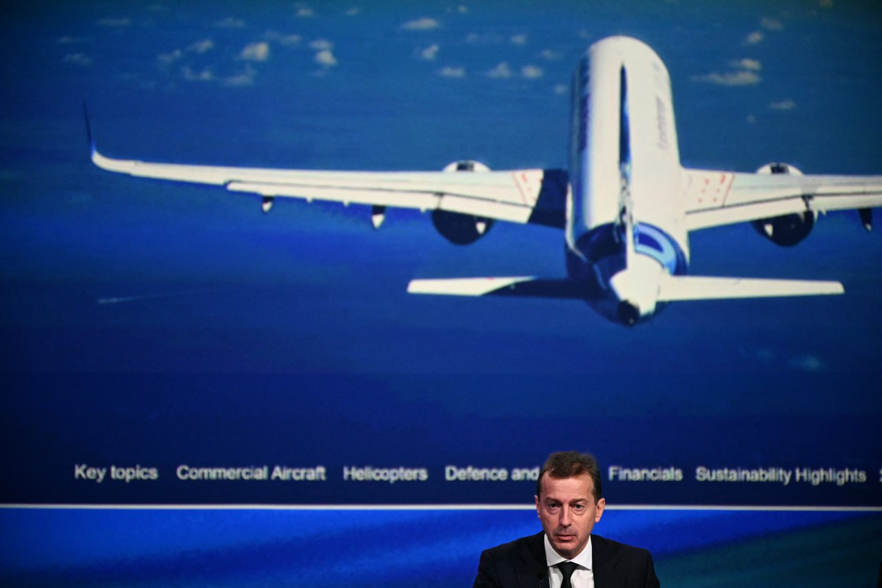 Airbus ធ្លាក់ចុះប្រាក់ចំណេញសុទ្ធប្រចាំឆ្នាំ ២០២៣