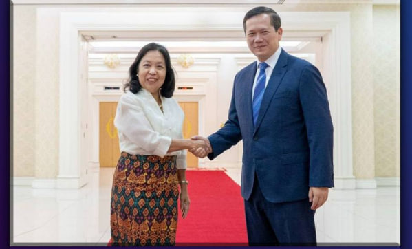 ឯកអគ្គរដ្ឋទូតហ្វីលីពីន Maria Amelita C. Aquino កោតសរសើរចំពោះវឌ្ឍនភាព និងសមិទ្ធផលជាច្រើន ដែលរាជរដ្ឋាភិបាលកម្ពុជាសម្រេចបាន នាពេលកន្លងមក