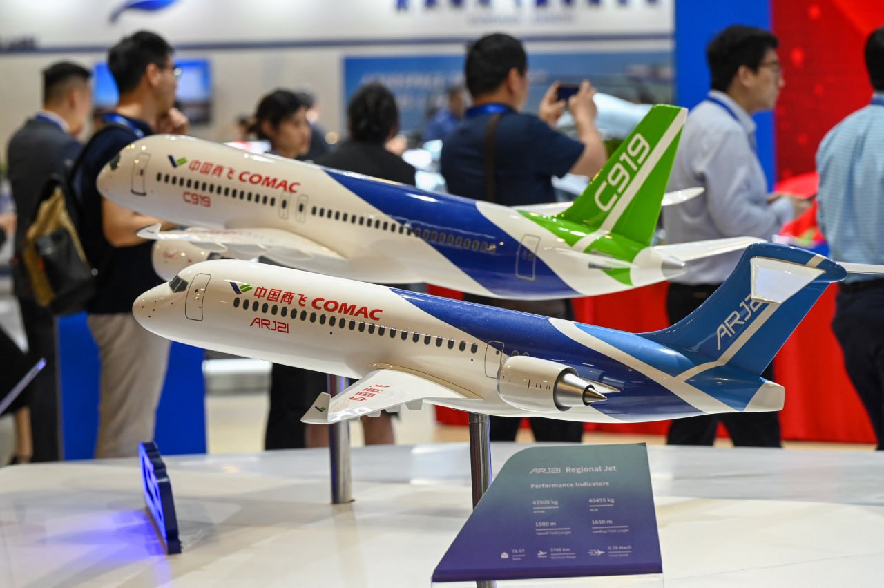 យន្តហោះចិនចង់ដណ្តើមតំណែង Airbus និង Boeing