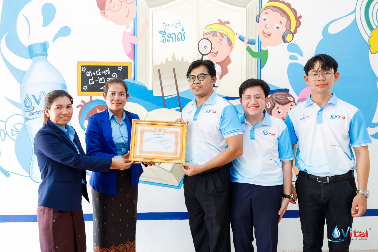 គម្រោង «បណ្ណាល័យវីតាល់» ចូលរួមចំណែកជាថ្នាលបណ្តុះចំណេះសម្រាប់កុមារសាលាបឋមសិក្សាជ័យ