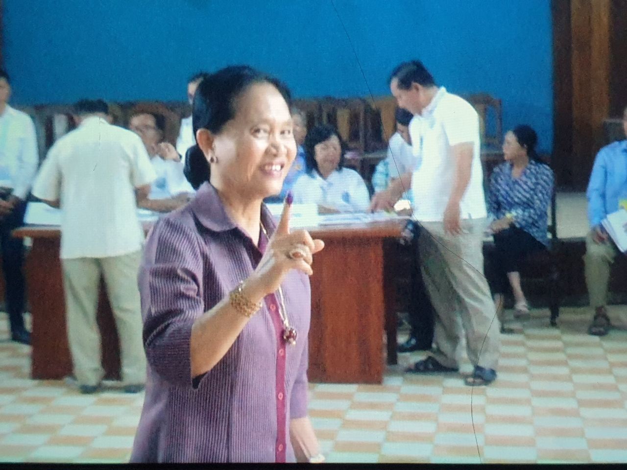 ការបោះឆ្នោតជ្រើសតាំងសមាជិកព្រឹទ្ធសភា នៅខេត្តកំពតប្រព្រឹត្តទៅ ដោយរលូន