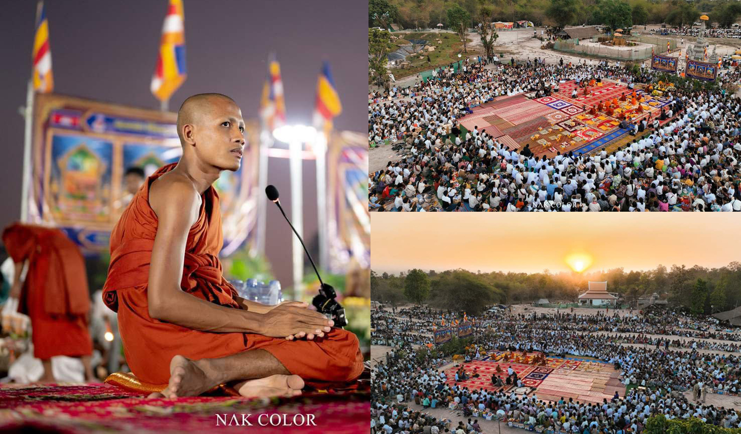 បុណ្យមាឃបូជាមាន ពុទ្ធបរិស័ទជាង ៧ពាន់នាក់ បានទៅគោរពបូជា ព្រះពុទ្ធសាសនា និងព្យាបាលជំងឺនៅវត្តចន្ទប្បជោត្តនារាមហៅ វត្តតាសុត នៅក្នុងស្រុករលាប្អៀរ
