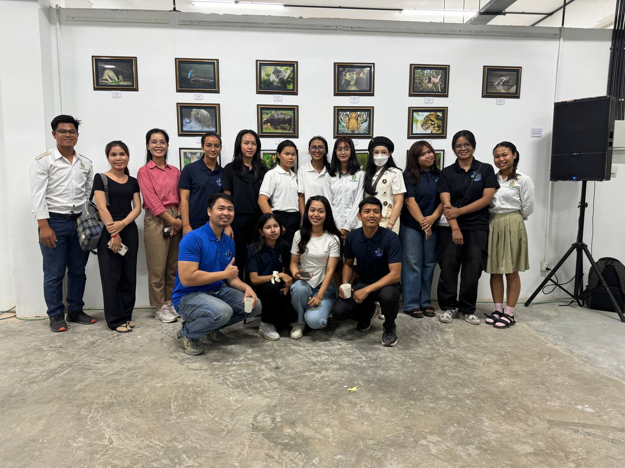 យុវជនចាប់អារម្មណ៍លើផ្ទាំងគំនូរដែលផ្តិតចេញពីតំបន់ជួរភ្នំក្រវាញ និងចង់ឃើញអ្នកពាក់ព័ន្ធចូលរួមផ្សព្វផ្សាយ