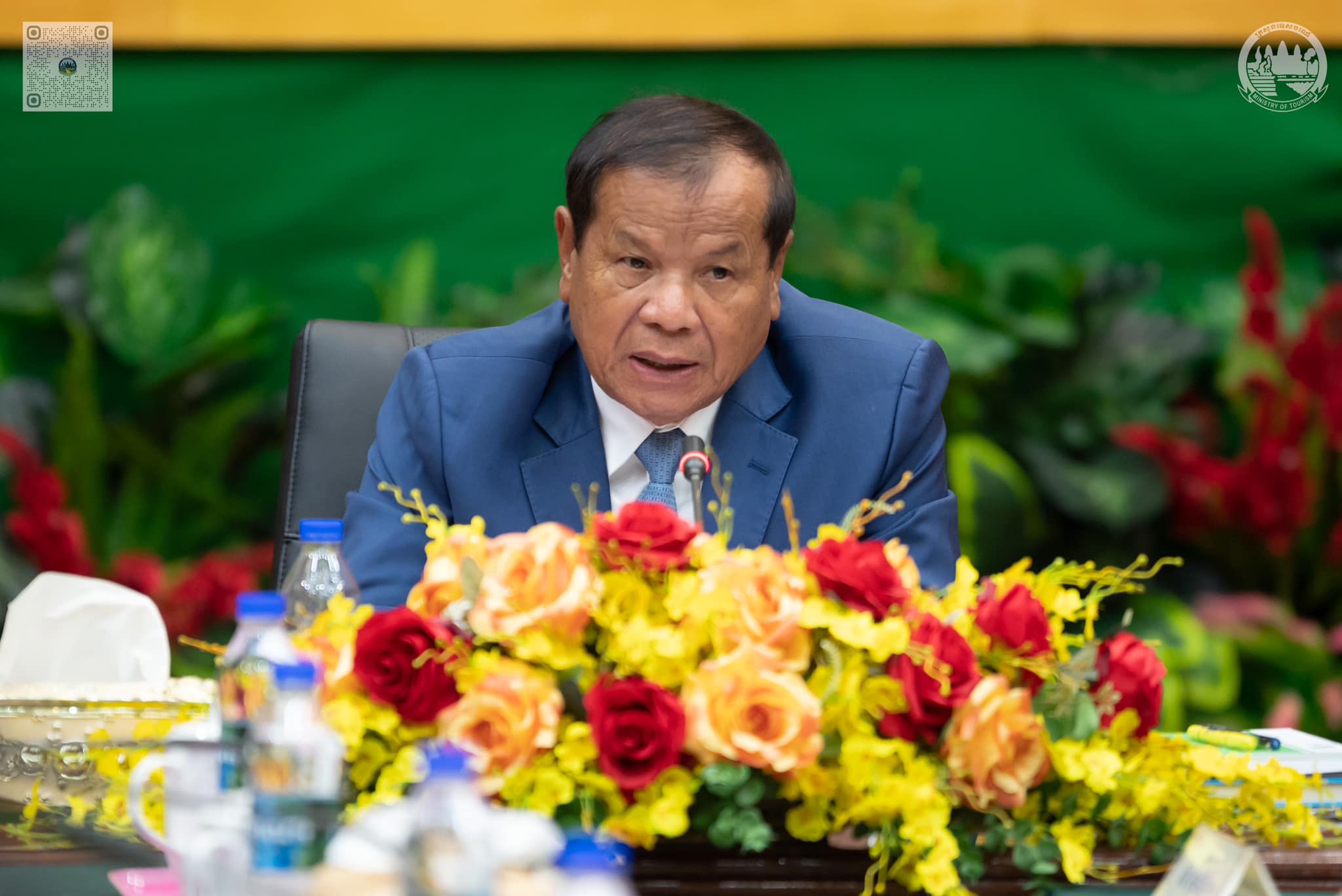 គណៈកម្មាធិការជាតិអភិវឌ្ឍន៍ទេសចរណ៍ បើកកិច្ចប្រជុំផ្សព្វផ្សាយសារាចរណែនាំ ស្តីពីការពង្រឹងគុណភាពផលិតផល និងសេវាកម្មទេសចរណ៍