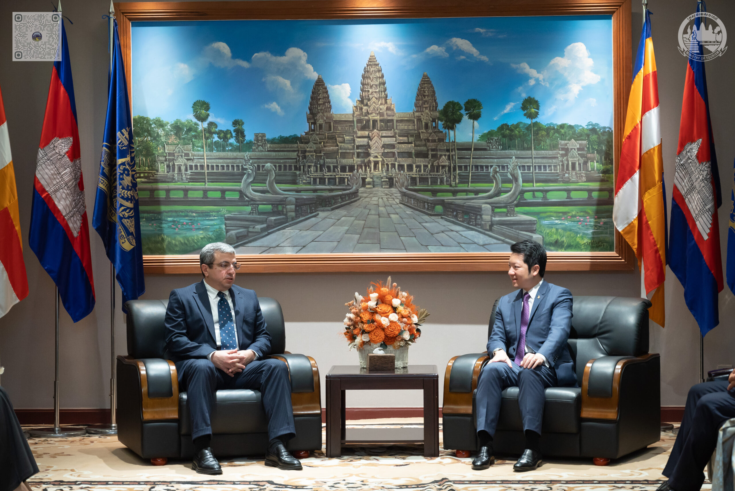 កម្ពុជា-អាហ្សែបៃហ្សង់ ពិភាក្សាលើការជំរុញកិច្ចសហប្រតិបត្តិការទេសចរណ៍ រវាងប្រទេសទាំងពីរ