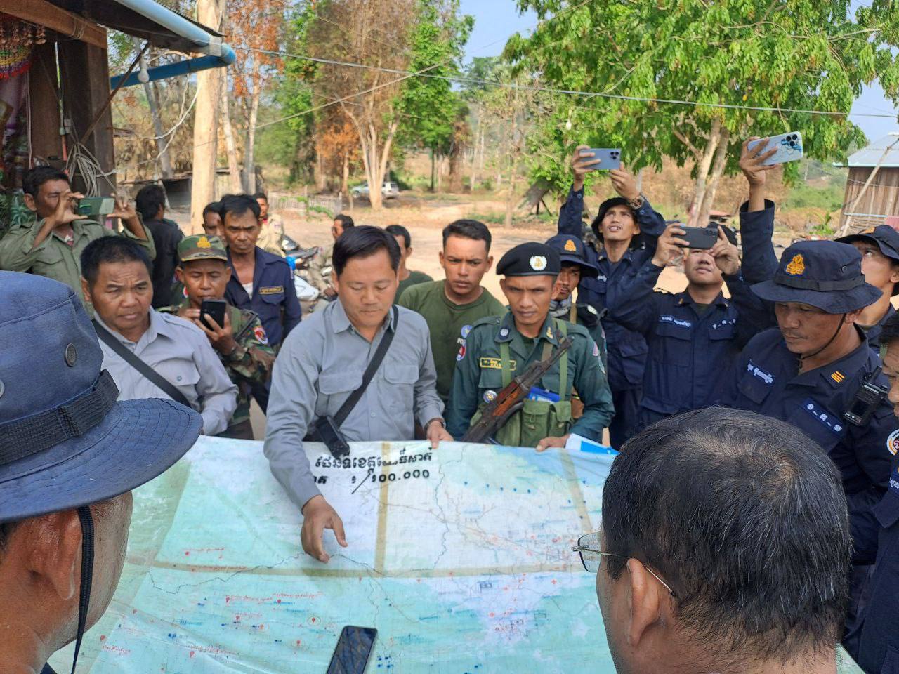 ថ្ងៃទី៤ នៃយុទ្ធនាការបង្ក្រាបបទល្មើសធនធានធម្មជាតិ នៅខេត្តពោធិ៍សាត់ សមត្ថកិច្ចចម្រុះបន្តឃាត់ខ្លួនមនុស្ស ៤នាក់ និងឃ្លុំដីជាង ១ពាន់ហិកតា