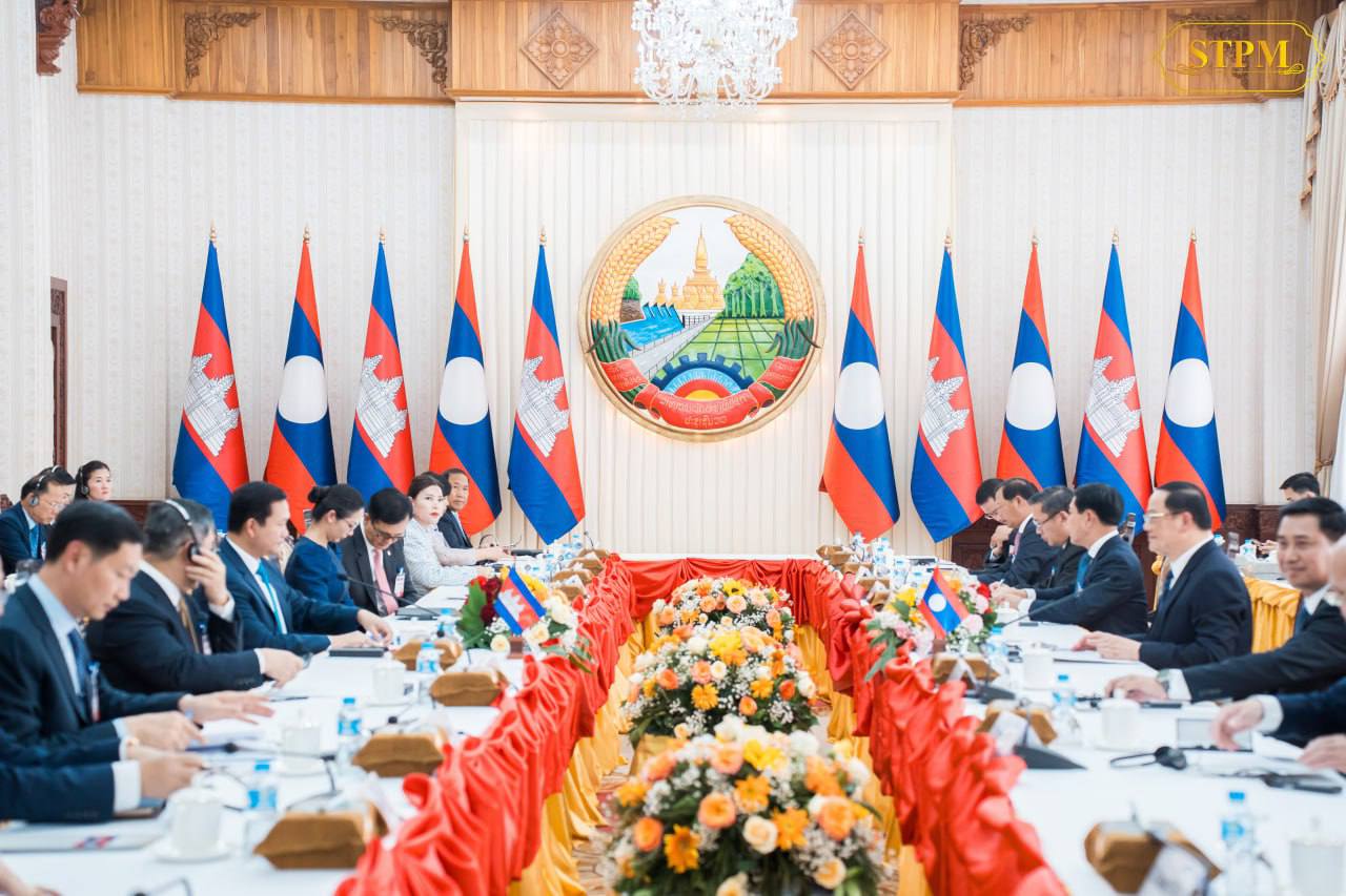 កម្ពុជា-ឡាវ ប្តេជ្ញារួមគ្នាបន្តពង្រឹង និងពង្រីកទំនាក់ទំនង និងកិច្ចសហប្រតិបតិ្តការឱ្យកាន់តែរឹងមាំ និងស៊ីជម្រៅថែមទៀត