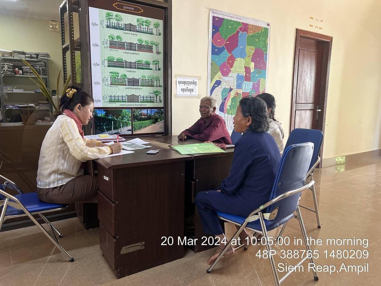 អាជ្ញាធរជាតិអប្សរា រៀបចំគំនូសប្លង់ស្ថាបត្យកម្មលក្ខណៈបែបប្រពៃណីខ្មែរ ដល់ពលរដ្ឋរស់នៅក្នុងតំបន់រមណីយដ្ឋានអង្គរ ១១ករណី