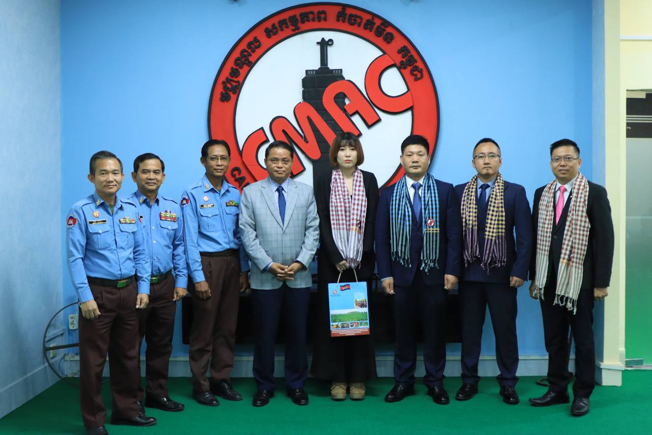មូលនិធិសានអុីចូលរួមបង្កើនសកម្មភាពបោសសម្អាតមីន នៅកម្ពុជា