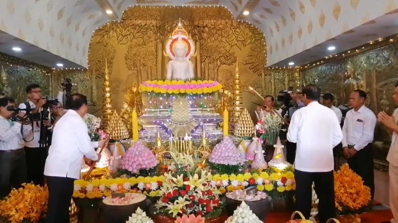 សម្ពោធមហាកុដិ និងសមិទ្ធផលនានាក្នុង វត្តពោធិ៍សិលារ៉ាម ហៅវត្តសំរោងក្នុង