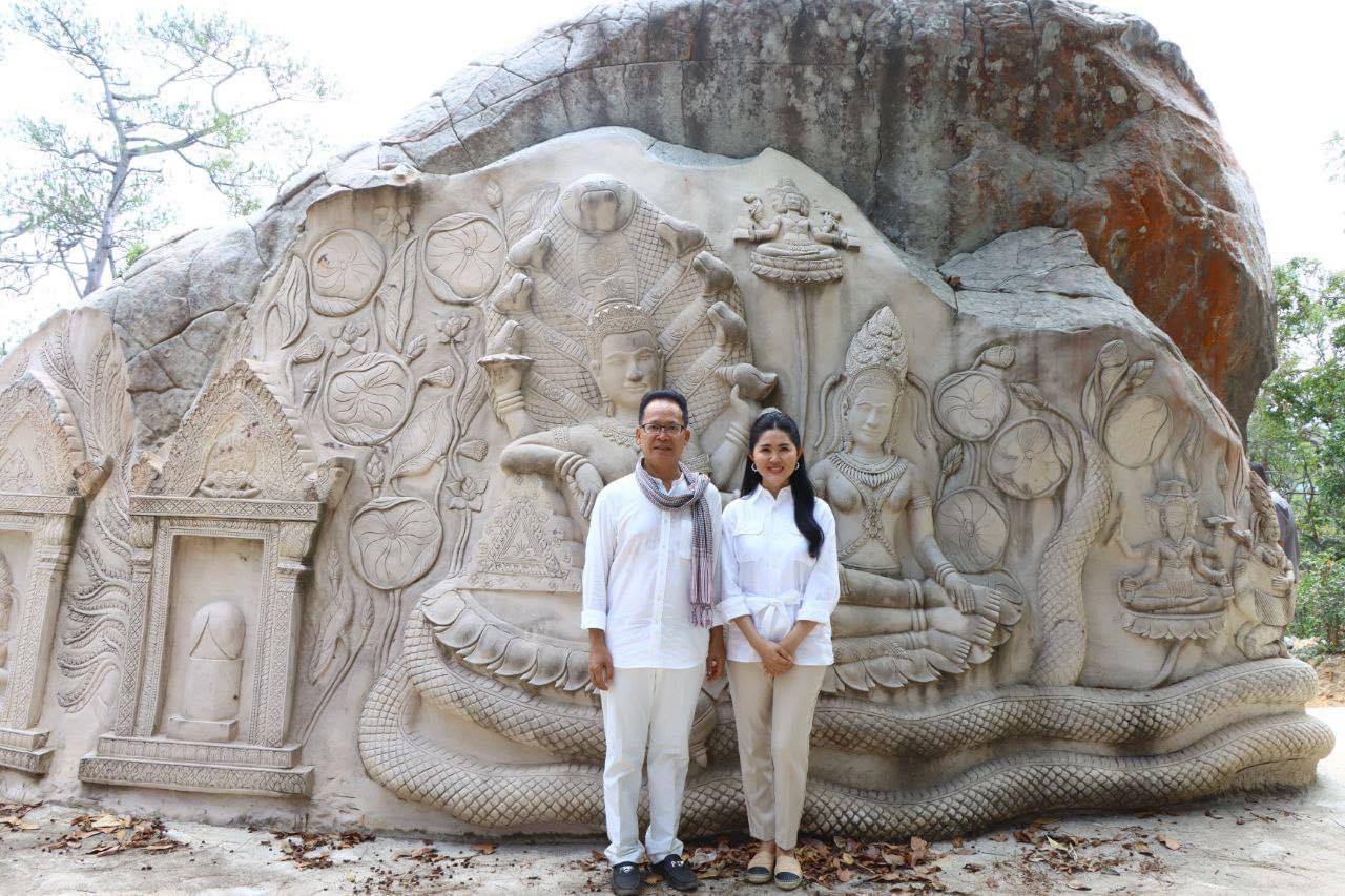 រដ្ឋមន្រ្តីក្រសួងបរិស្ថាន គាំទ្រការអភិវឌ្ឍទេសចរណ៍វប្បធម៌ធម្មជាតិលើភ្នំទេវៈ នៃវត្តព្រះពោធិសត្វ ក្នុងឧទ្យានជាតិព្រះសុរាម្រឹតកុសុមៈគីរីរម្យ