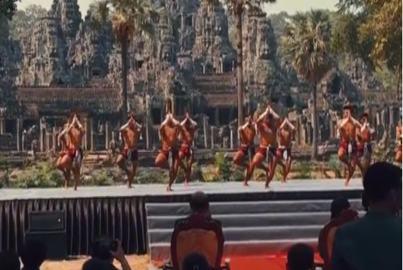 វីដេអូនៃការផ្លាស់ប្តូរ បទពិសោធន៍ និងបង្ហាញពីក្បាច់គុនល្បុក្កតោកម្ពុជា រួមជាមួយនឹងក្បាច់គុនសៅលីញចិន