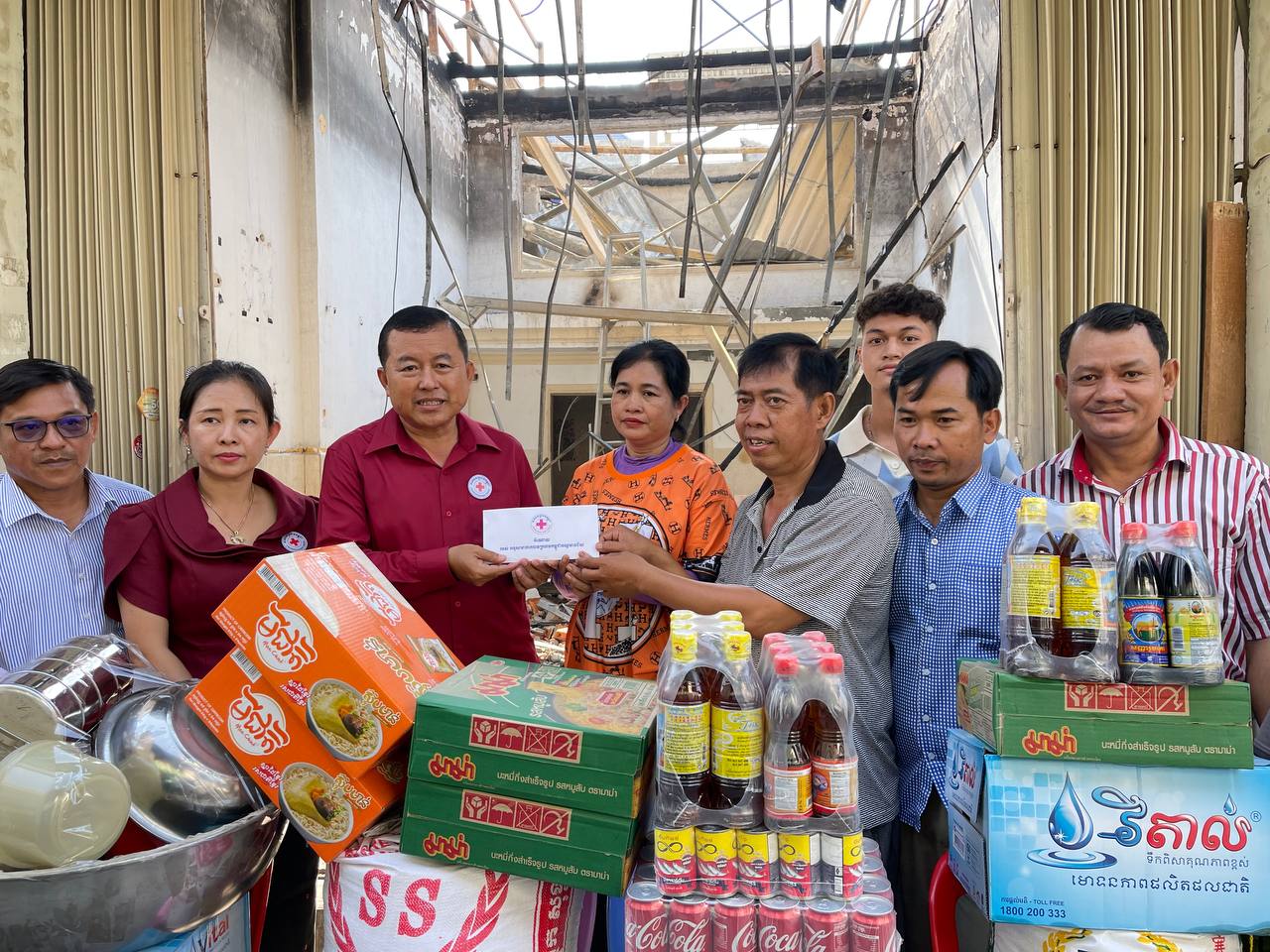 លោក សេង គន្ធ ៖ កាកបាទក្រហមកម្ពុជា តែងតែគិតគូរនិងជួយប្រជាពលរដ្ឋ នៅទូទាំងប្រទេសបានទាន់ពេលវេលា