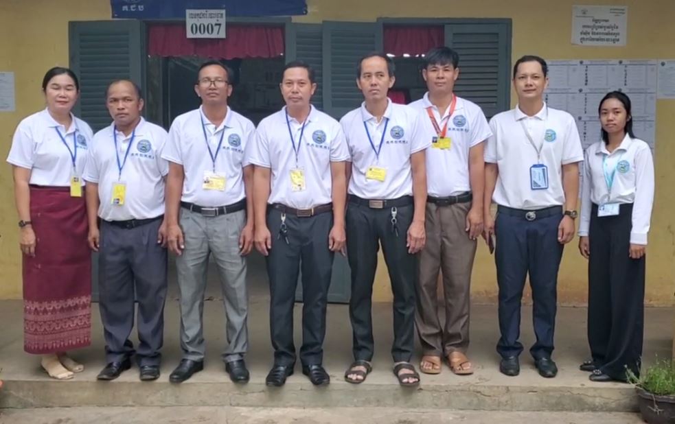 ការបោះឆ្នោតជ្រើសរើសក្រុមប្រឹក្សាអាណត្តិទី៤ឆ្នាំ២០២៤នៅខេត្ត កំពត បានបើកការិយាល័យបោះឆ្នោត ចាប់ពីម៉ោង៧ ព្រឹក