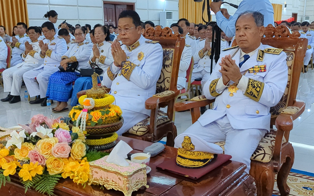 រដ្ឋបាលខេត្តបន្ទាយមានជ័យប្រារព្ធព្រះរាជពិធីបុណ្យចម្រើនព្រះជន្ម ព្រះករុណា ព្រះមហាក្សត្រកម្ពុជា
