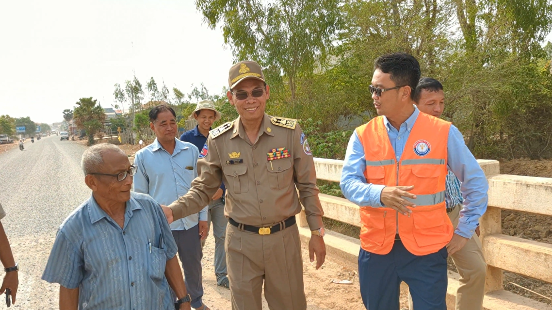 ផ្លូវទៅកាន់រមណីយដ្ឋានប្រវត្តិសាស្ត្រអាងទឹកត្រពាំងថ្ម ត្រូវបានជួសជុល