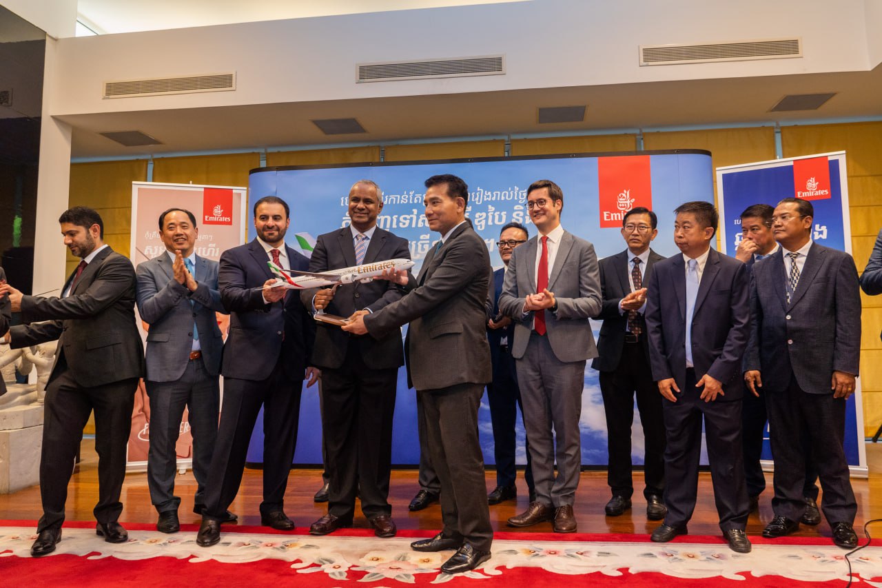ក្រុមហ៊ុនអាកាសចរណ៍ Emirates ដំណើការជើងហោះហើរមកទីក្រុងភ្នំពេញឡើងវិញ
