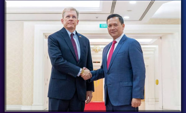 ឯកអគ្គរដ្ឋទូតសហរដ្ឋអាមេរិកចប់អាណត្តិ W. Patrick Murphy ប្រចាំនៅកម្ពុជា បង្ហាញសុទិដ្ឋិនិយម និងវាយតម្លៃខ្ពស់លើទំនាក់ទំនងល្អរវាង សហរដ្ឋអាមេរិក-កម្ពុជា