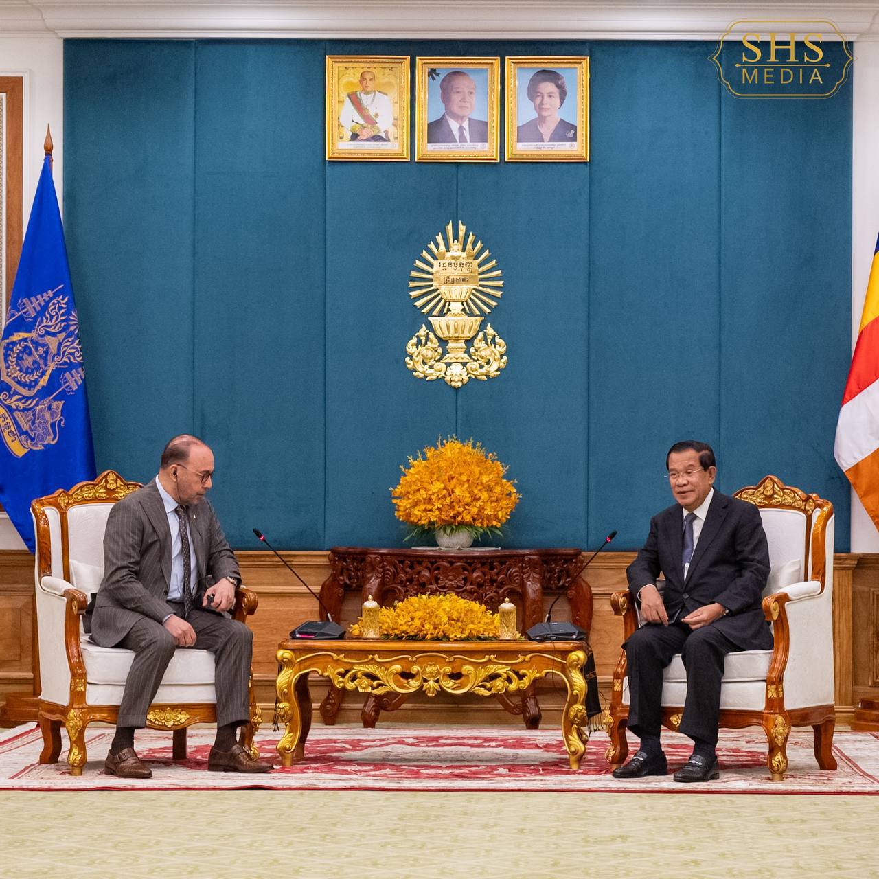 សម្តេចតេជោ ហ៊ុន សែន ប្រធានព្រឹទ្ធសភាកម្ពុជា ជំរុញឱ្យប្រទេសកាតាបើកស្ថានទូតនៅកម្ពុជា
