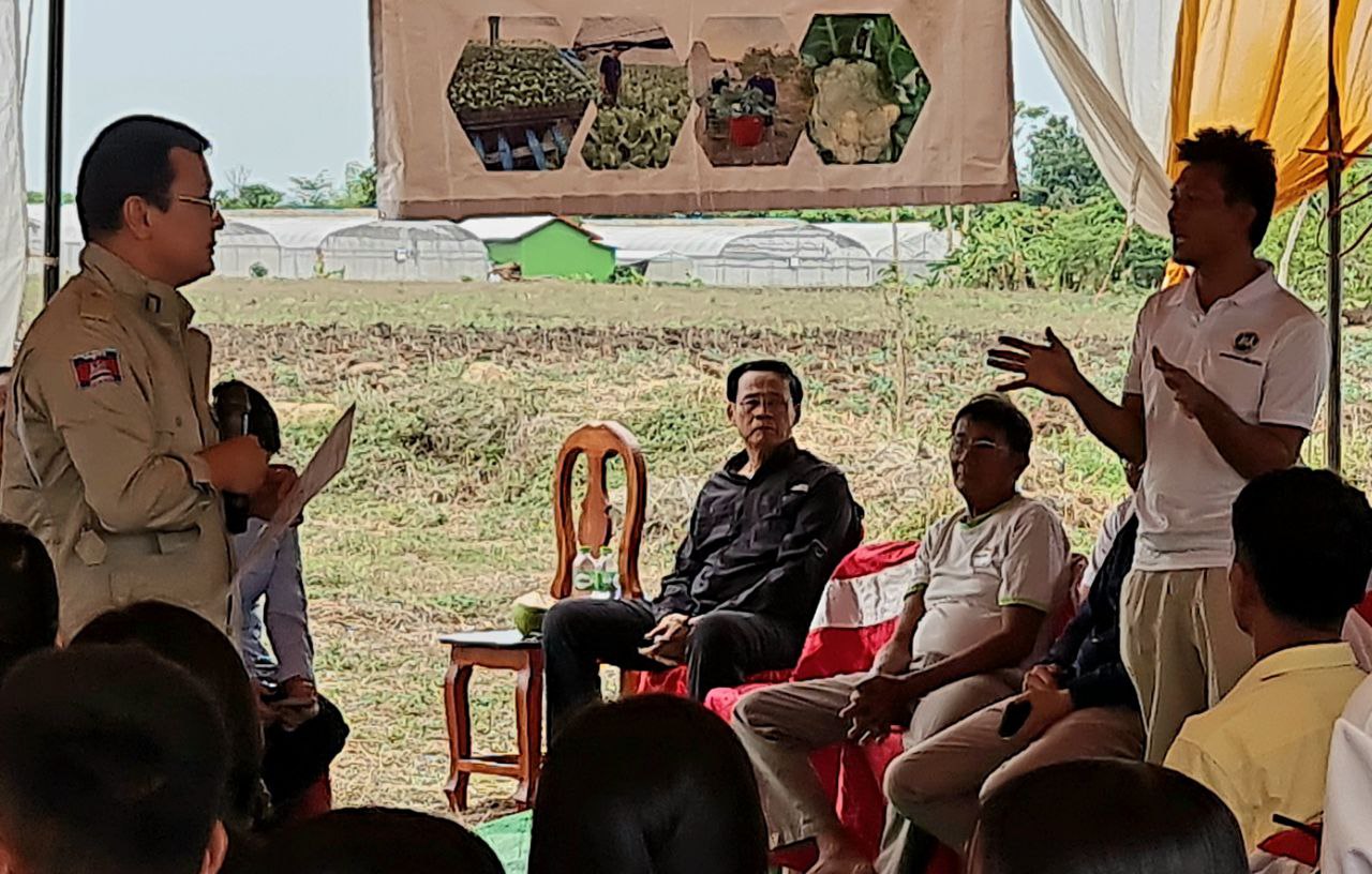 ក្រសួងកសិកម្មជំរុញឳ្យធ្វើទំនើបកម្មសហគមន៍កសិកម្មពន្លឺពេជ្រចិន្តាស្រុកភ្នំព្រឹក