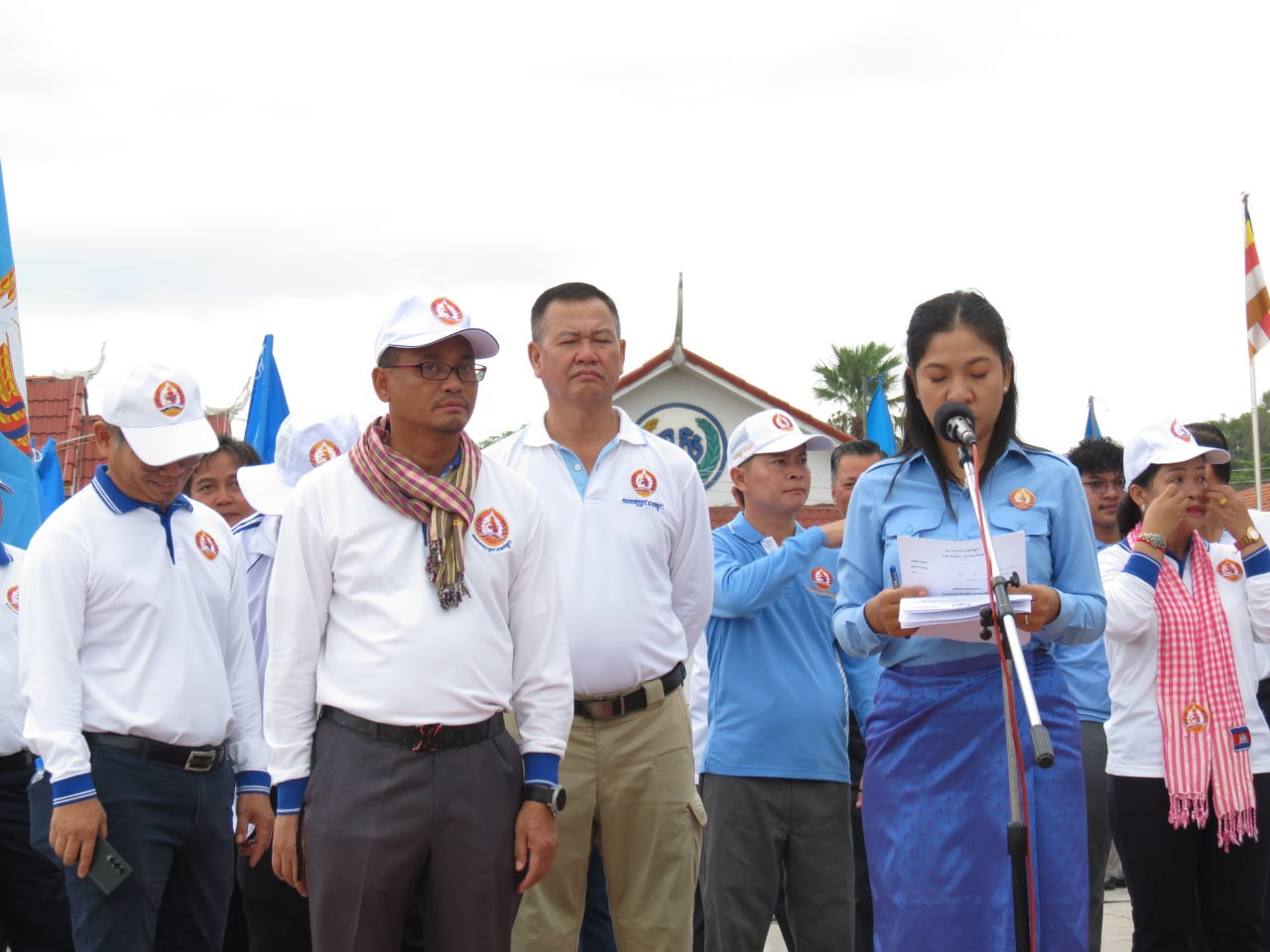 កំពង់ឆ្នាំង៖ ថ្ងៃដំបូងនៃយុទ្ធនាការឃោសនាបោះឆ្នោត​ជ្រើសរើស​ក្រុមប្រឹក្សាខេត្ត ក្រុង ស្រុក
