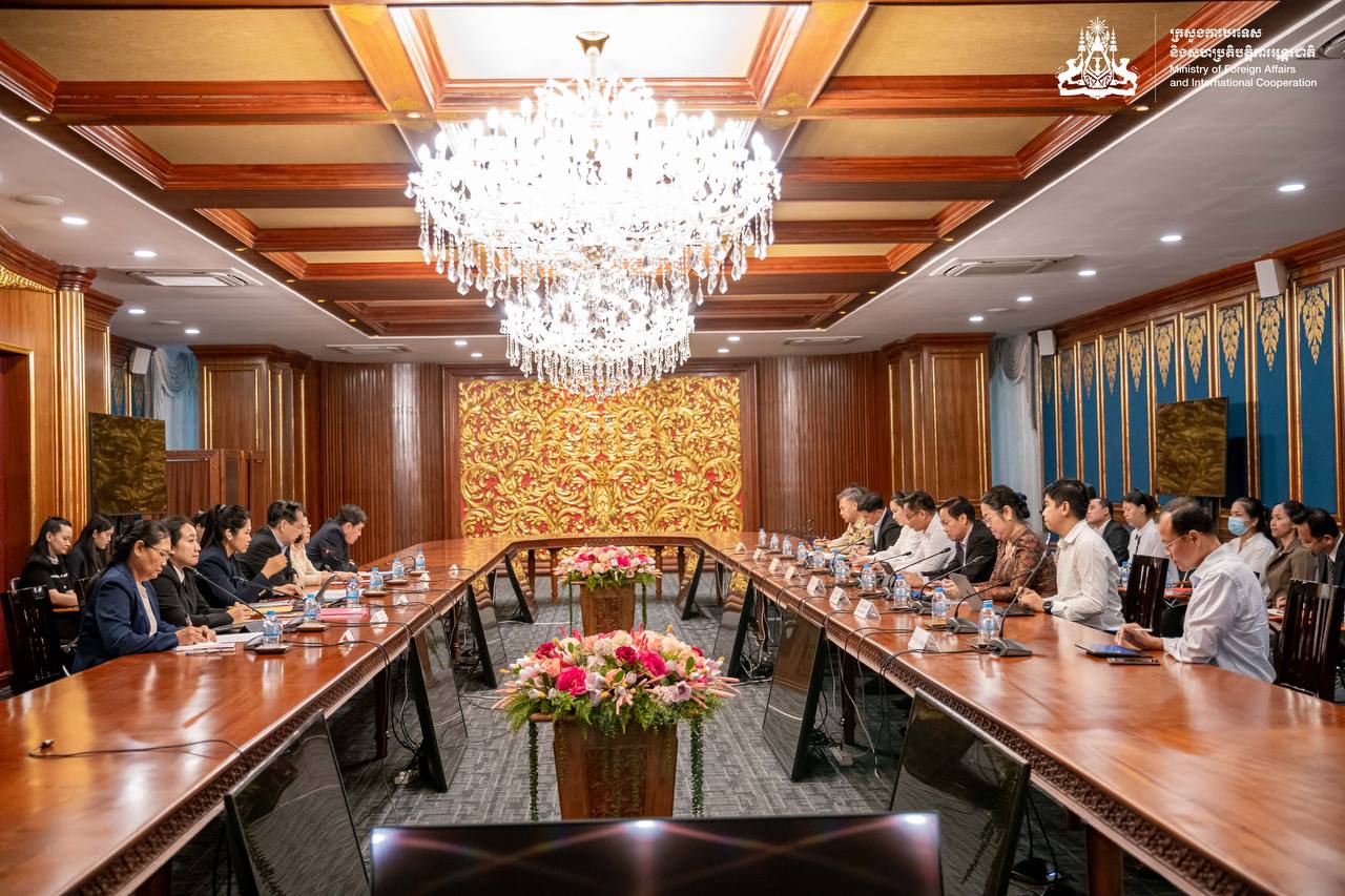 ក្រសួងការបរទេស ជួបប្រជុំជាមួយតំណាងក្រសួង/ស្ថាប័ន ដើម្បីធានាឱ្យបាននូវប្រសិទ្ធភាពនៃការអនុវត្តគម្រោង ក្រោមការគាំទ្រពីមូលនិធិពិសេសនៃកិច្ចសហប្រតិបត្តិការមេគង្គ-ឡានឆាង