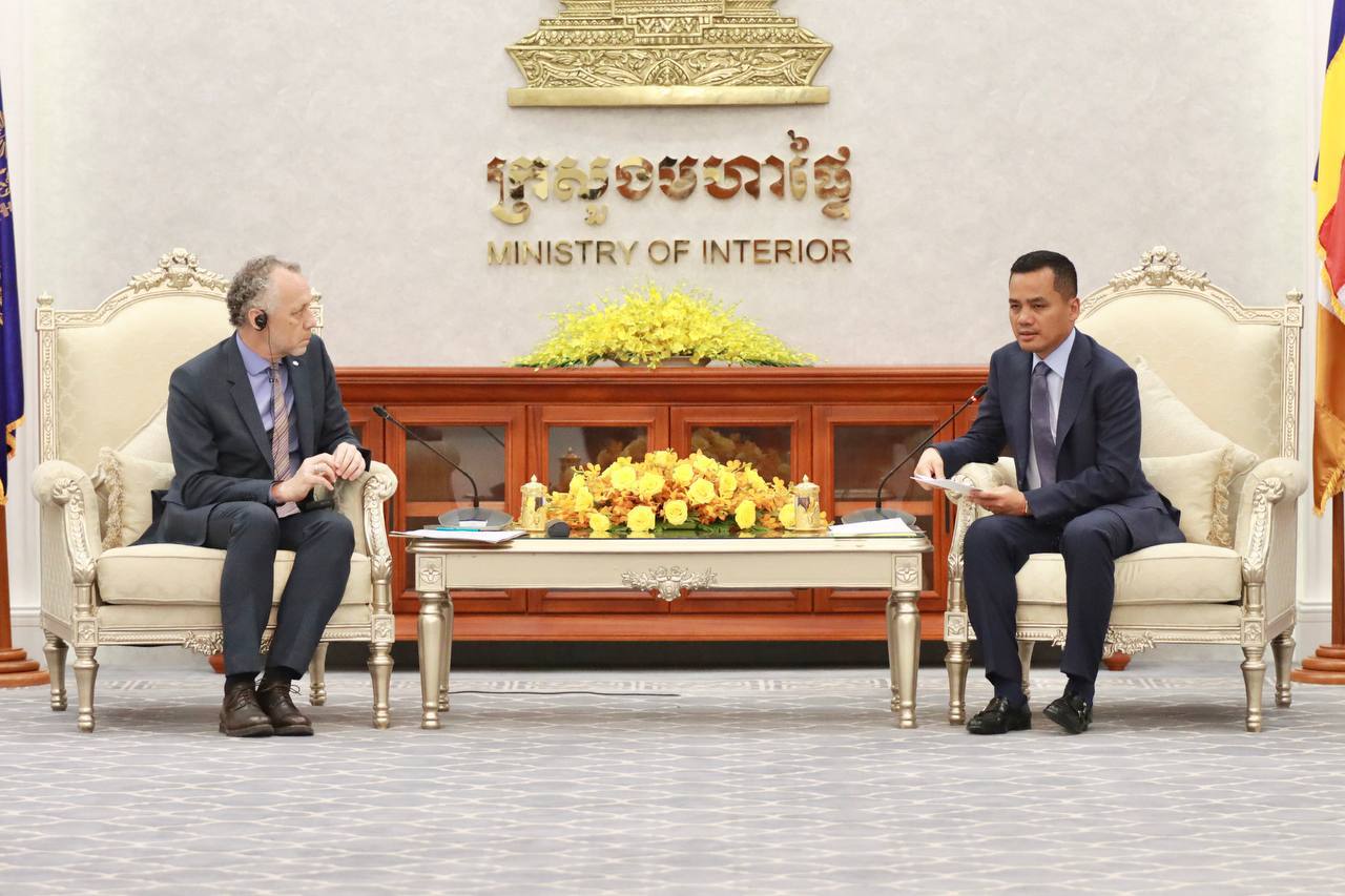 ឯកឧត្ដមអភិសន្តិបណ្ឌិត និងអ្នកសម្របសម្រួល UN ពិភាក្សាអំពីការពង្រឹងកិច្ចសហប្រតិបត្តិការនៅកម្ពុជា