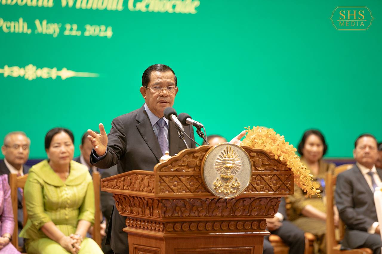 សម្តេចតេជោ ហ៊ុន សែន ប្រកាសជំរុញបន្តកម្ទេច ចោល ក្រុមបដិវត្តន៍ពណ៌