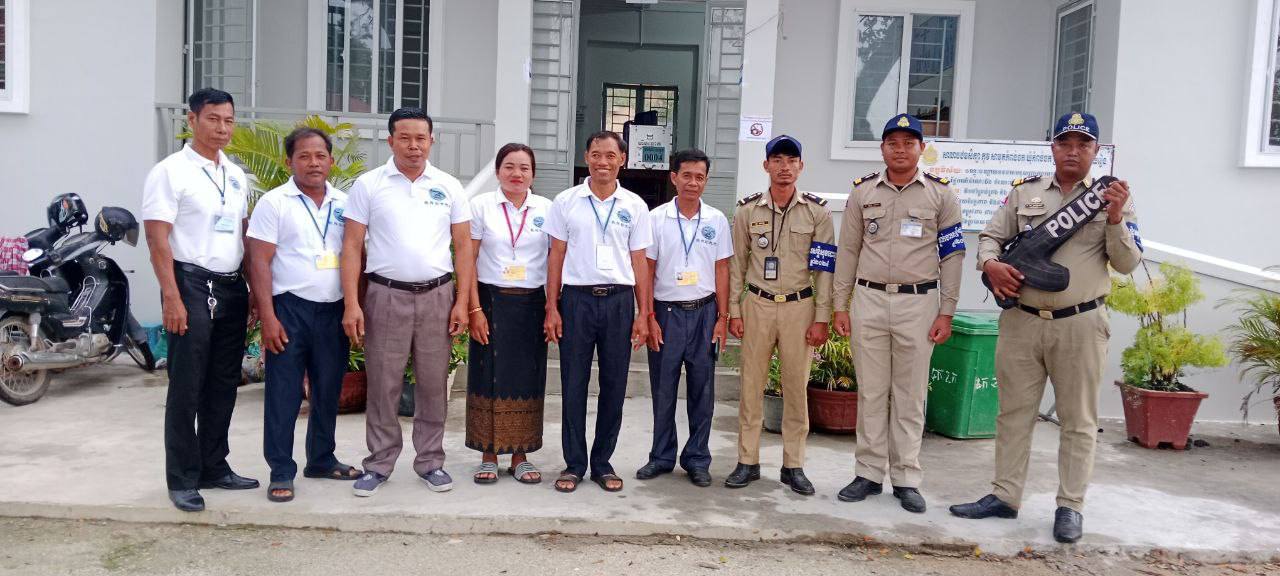 សកម្មភាពគណៈកម្មការការិយាល័យបោះឆ្នោត និងរាប់សន្លឹកឆ្នោត រៀបចំបើកការិយាល័យបោះឆ្នោត សម្រាប់ការបោះឆ្នោតជ្រើសរេីសក្រុមប្រឹក្សា អាណត្តិទី៤ ឆ្នាំ២០២៤ នាព្រឹកថ្ងៃអាទិត្យ ទី២៦ ខែឧសភា ឆ្នាំ២០២៤