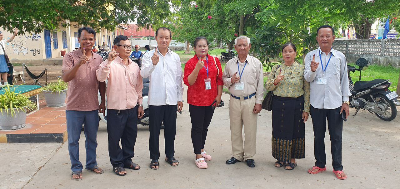 បោះឆ្នោតក្រុមប្រឹក្សាអាណត្តិទី៤នៅខេត្តស្វាយរៀងប្រព្រឹត្តទៅដោយរលូន