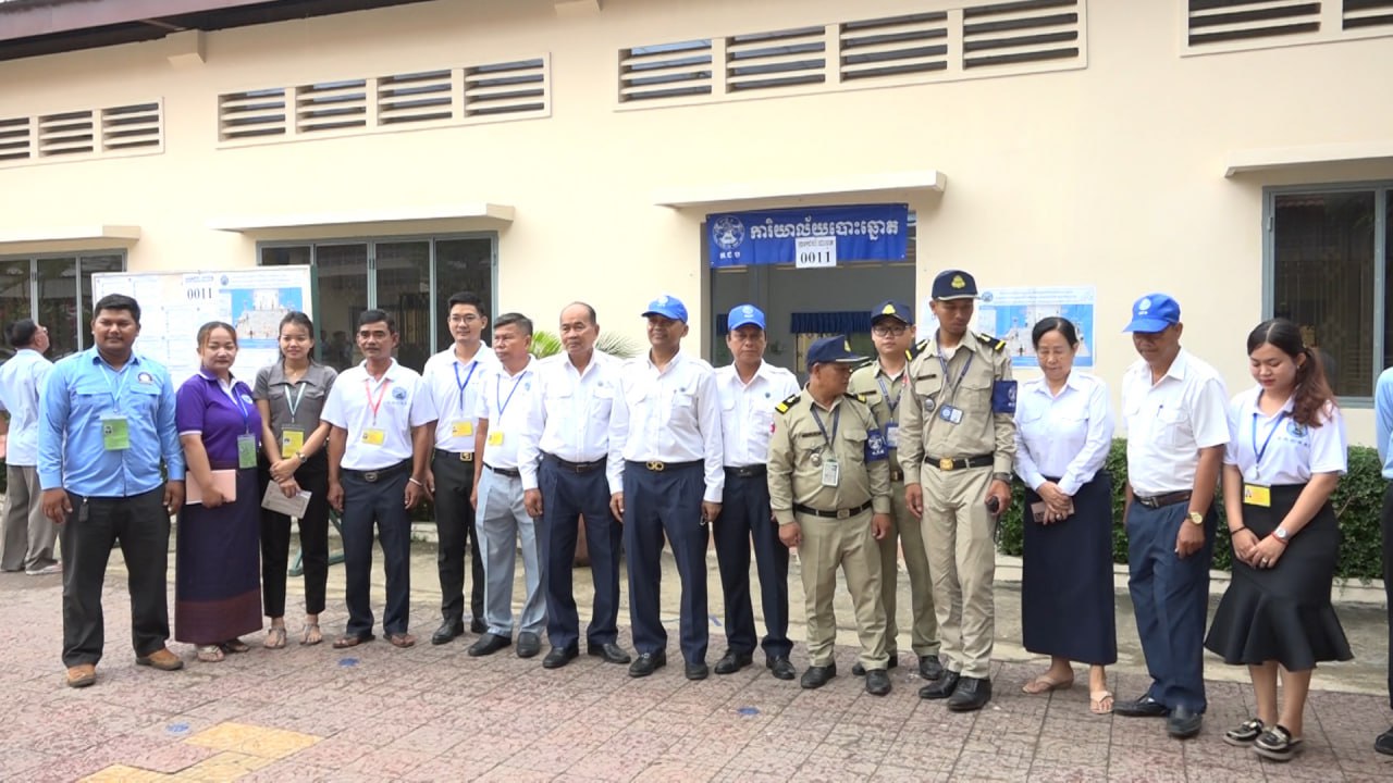 ការបោះឆ្នោតជ្រើសតាំងក្រុមប្រឹក្សារាជធានី-ខេត្ត ក្រុមប្រឹក្សាក្រុង ក្រុមប្រឹក្សាស្រុក អាណត្តិទី៤ ឆ្នាំ២០២៤ នៅខេត្តកណ្ដាល បានដំណើរការបោះឆ្នោតដោយរលូន