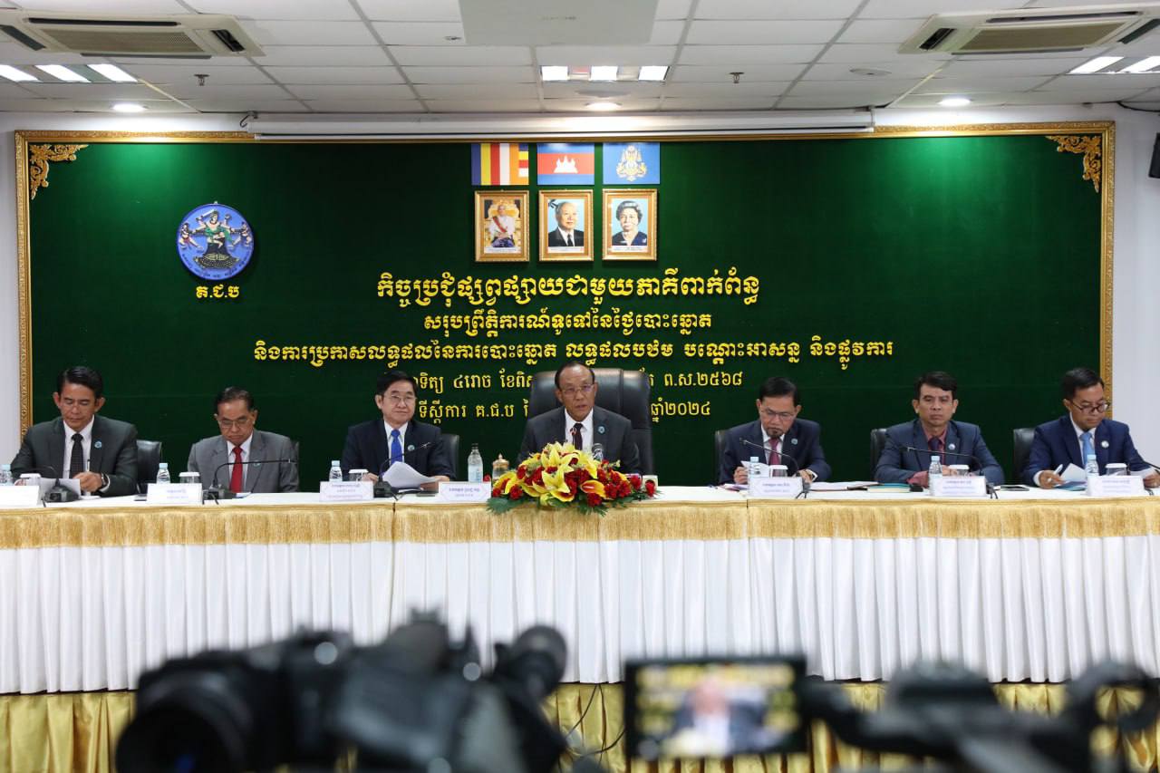 ប្រធាន គ.ជ.ប ៖ ការបោះឆ្នោតក្រុមប្រឹក្សា ប្រព្រឹត្តដោយរលូន ខណៈតួលេខបណ្ដោះអាសន្នអ្នកទៅបោះឆ្នោតជិត ១០០%