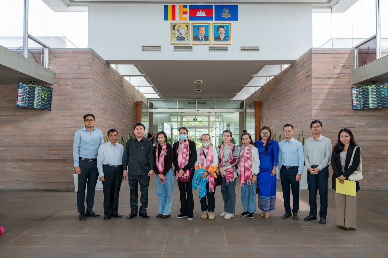 កម្ពុជា អន្តរាគមន៍ជួយពលការិនីខ្មែរនៅអារ៉ាប៊ីសាអូឌីត ៥នាក់បន្ថែមទៀតវិលត្រឡប់មកប្រទេសវិញដោយសុវត្ថិភាព