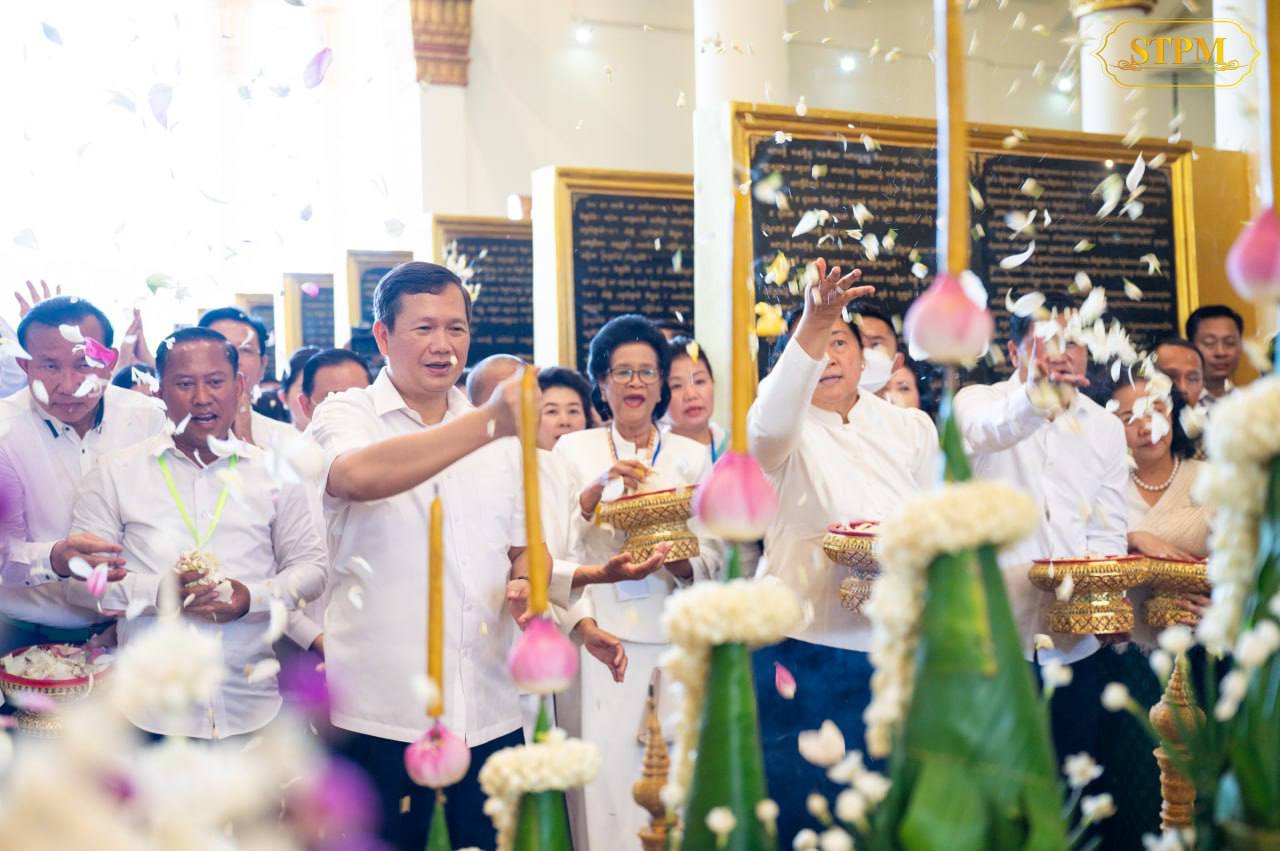 សម្តេចធិបតីអញ្ជើញចូលរួមពិធី សម្ពោធឆ្លងធម្មចេតិយទី១