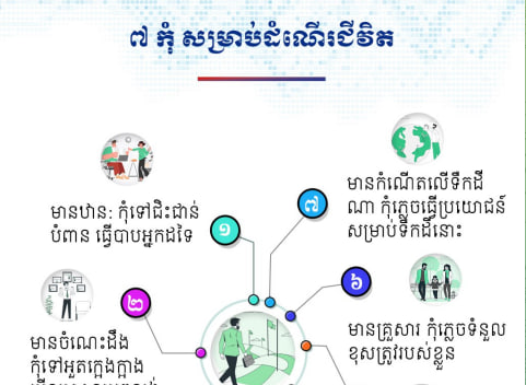 ៧ កុំ សម្រាប់ដំណើរជីវិត