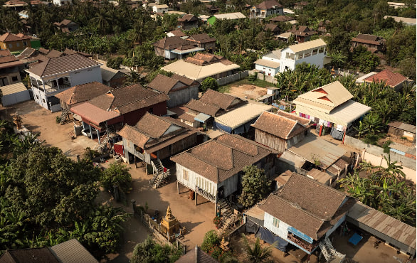 បុរីជនបទ ស្រុកស្រីសន្ធរ ខេត្តកំពង់ចាម កម្ពុជាមាតុភូមិខ្ញុំ