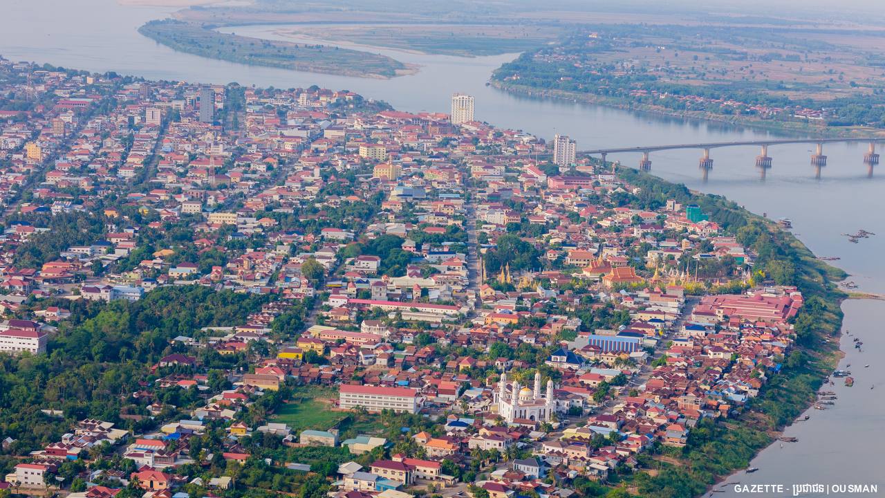 ក្រុងកំពង់ចាម ខេត្តកំពង់ចាម កម្ពុជាមាតុភូមិខ្ញុំ