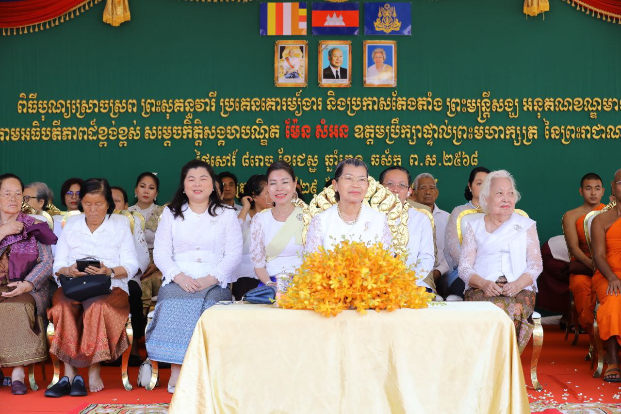 សម្តេច ម៉ែន សំអន ៖ ព្រះពុទ្ធសាសនានៅកម្ពុជា មានការរីកចម្រើនគួរឲ្យកត់សម្គាល់