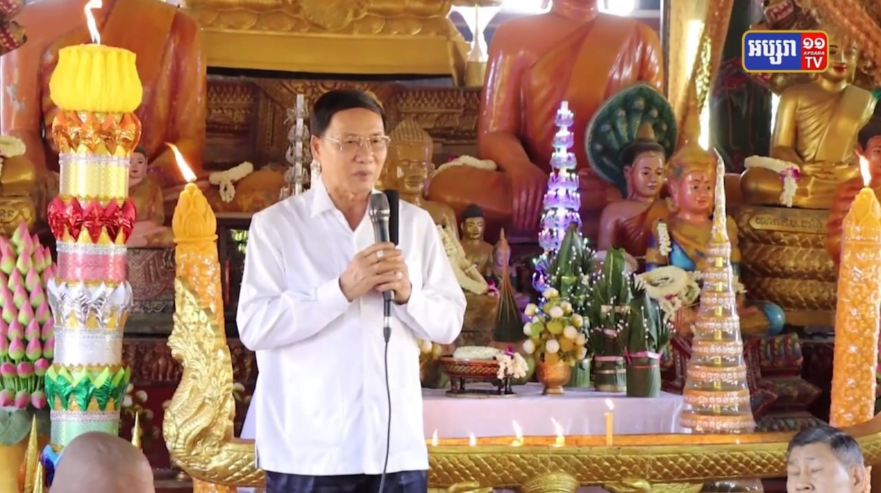 ក្រុមគ្រួសារសម្តេចតេជោរៀបចំបុណ្យទៀនវស្សានៅវត្តក្តីល្វា (Video Inside)