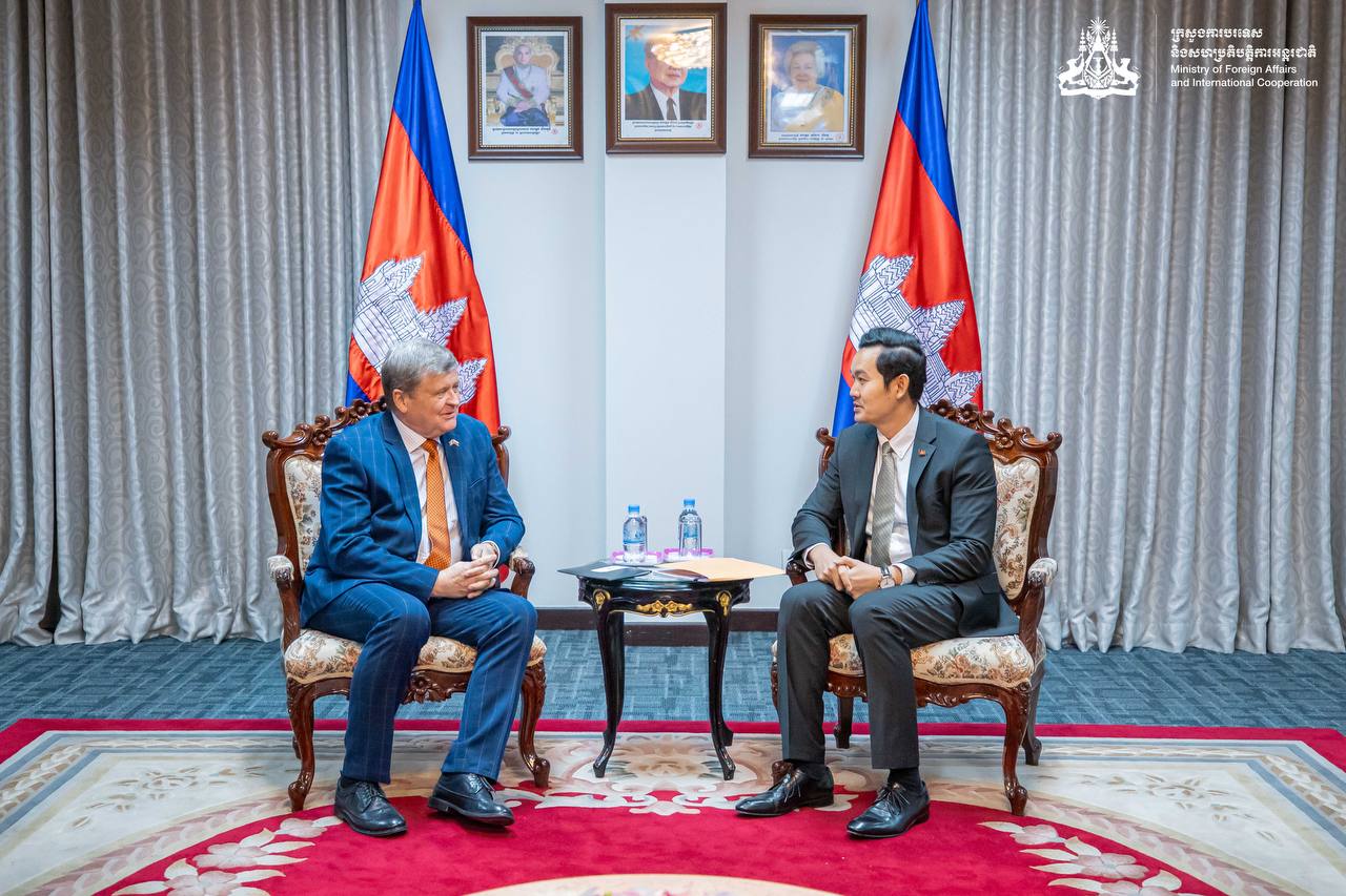 កម្ពុជា និងរុស្ស៊ី បញ្ជាក់ជាថ្មីនូវការបេ្តជ្ញាចិត្ត ដើម្បីលើកស្ទួយឧត្តមានុភាពនៃទំនាក់ទំនងសេដ្ឋកិច្ច