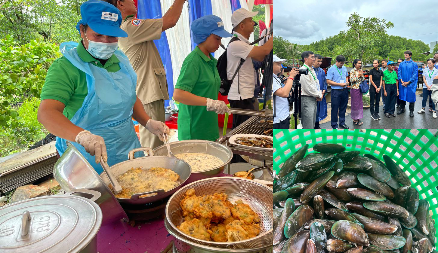 CAPFISH-Capture បានជួយឱ្យគ្រំចំពុះទា នៅកោះកុង បង្កើនបរិមាណលក់ និង ប្រាក់ចំណូល