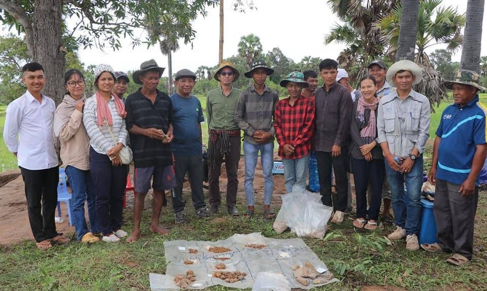 ក្រុមស្រាវជ្រាវបុរាណវិទ្យា ធ្វើកំណាយស្រាវជ្រាវនៅស្ថានីយស្លដែកបុរាណភ្នំបូក
